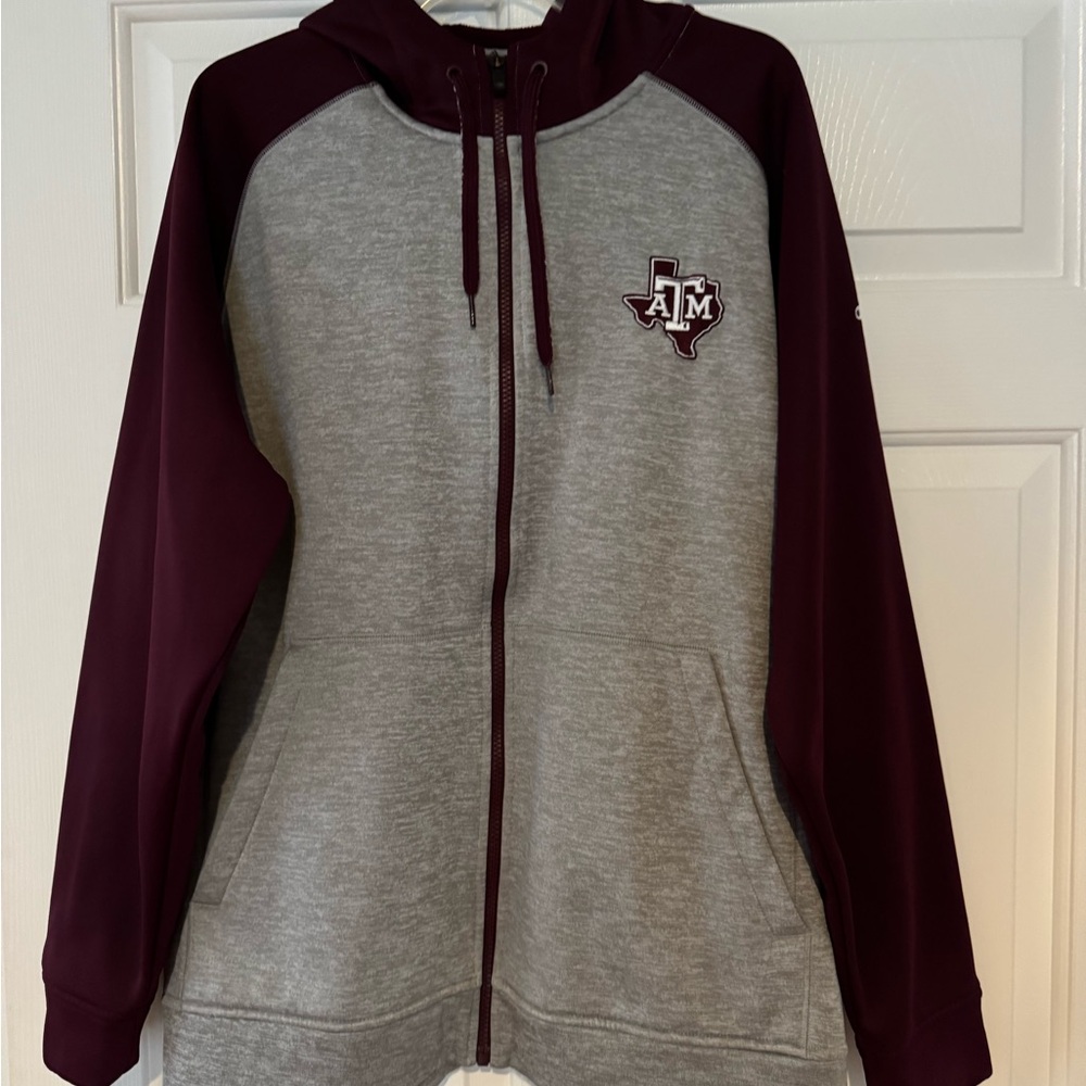 Texas A&M Gray and Maroon Hoodie